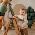 Custom Embroidered Baby Name Sweater - Hand embroidered